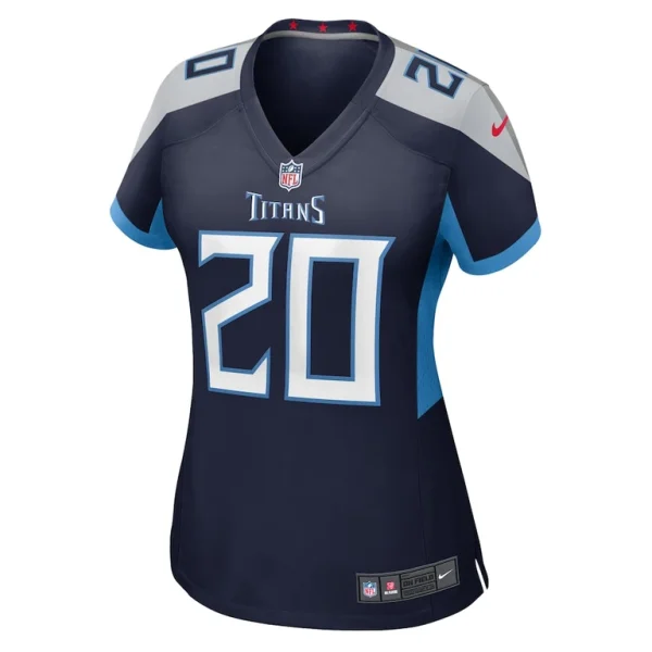 Tony pollard tennessee titans nike womens game jersey Navy M