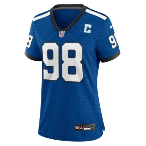 Tony siragusa indianapolis colts nike womens indiana nights alternate game jersey Royal M