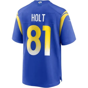Torry holt los angeles rams nike game retired player jersey Royal L