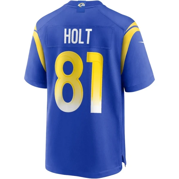 Torry holt los angeles rams nike game retired player jersey Royal L