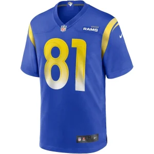 Torry holt los angeles rams nike game retired player jersey Royal M