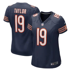 Tory taylor chicago bears nike womens game jersey Navy