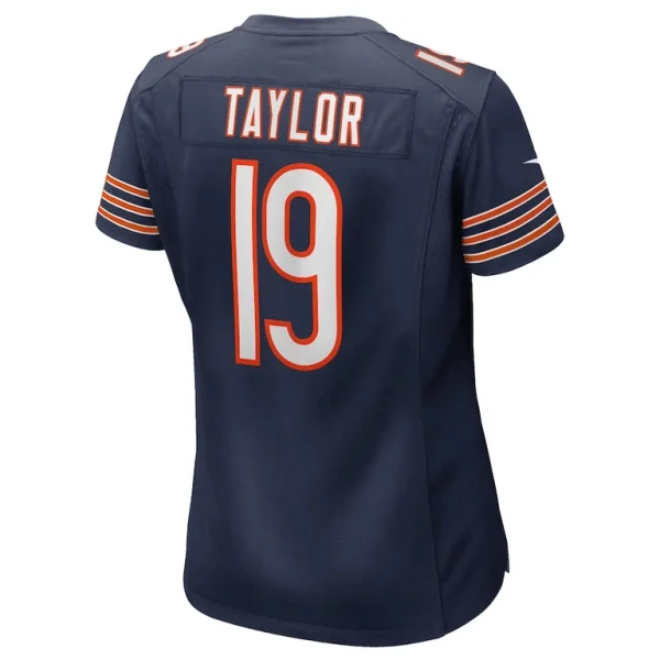 Tory taylor chicago bears nike womens game jersey Navy L