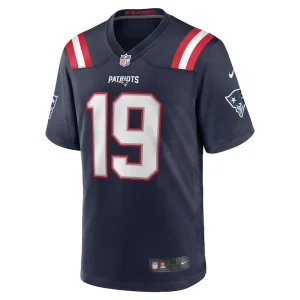 Trace mcsorley new england patriots nike game player jersey Navy M