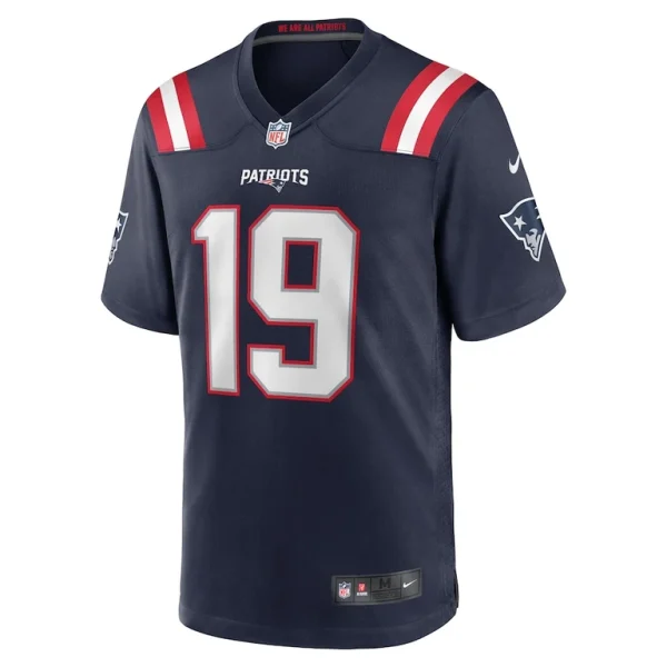 Trace mcsorley new england patriots nike game player jersey Navy M