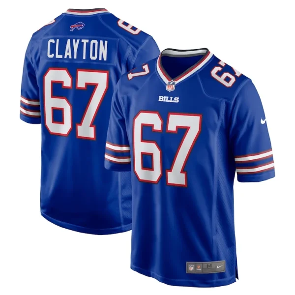 Travis clayton buffalo bills nike game jersey Royal