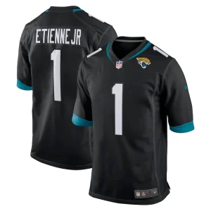 Travis etienne jacksonville jaguars nike game jersey Black