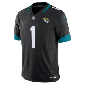 Travis etienne jacksonville jaguars nike vapor f.u.s.e. limited jersey Black M