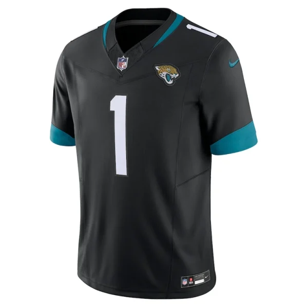 Travis etienne jacksonville jaguars nike vapor f.u.s.e. limited jersey Black M