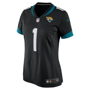 Travis etienne jacksonville jaguars nike womens game jersey Black M