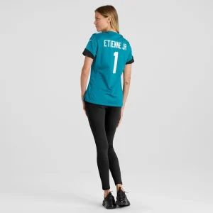 Travis etienne jacksonville jaguars nike womens game jersey Teal 2XL