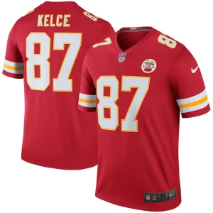 Travis kelce kansas city chiefs nike legend player performance top Red