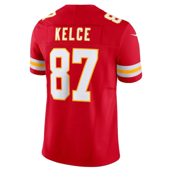 Travis kelce kansas city chiefs nike vapor f.u.s.e. limited jersey Red L