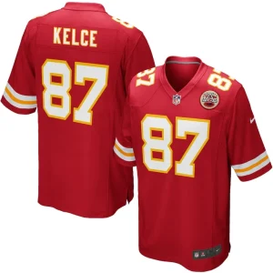 Travis kelce kansas city chiefs nike youth game jersey Red