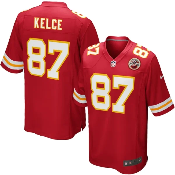 Travis kelce kansas city chiefs nike youth game jersey Red