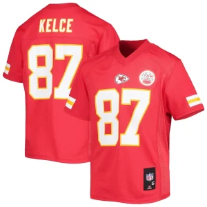 Travis kelce kansas city chiefs youth replica player jersey Red