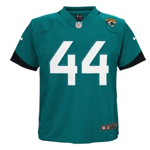 Travon walker jacksonville jaguars nike preschool game jersey Teal 56