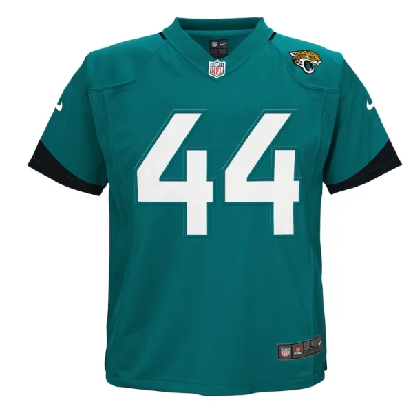 Travon walker jacksonville jaguars nike preschool game jersey Teal 56