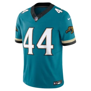 Travon walker jacksonville jaguars nike prowler throwback vapor f.u.s.e. limited jersey Teal M