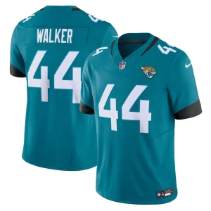 Travon walker jacksonville jaguars nike vapor f.u.s.e. limited jersey Teal