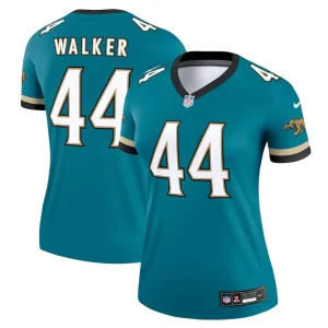 Travon walker jacksonville jaguars nike womens alternate legend player performance top Prowler throwback teal