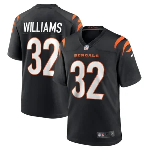 Trayveon williams cincinnati bengals nike game jersey Black