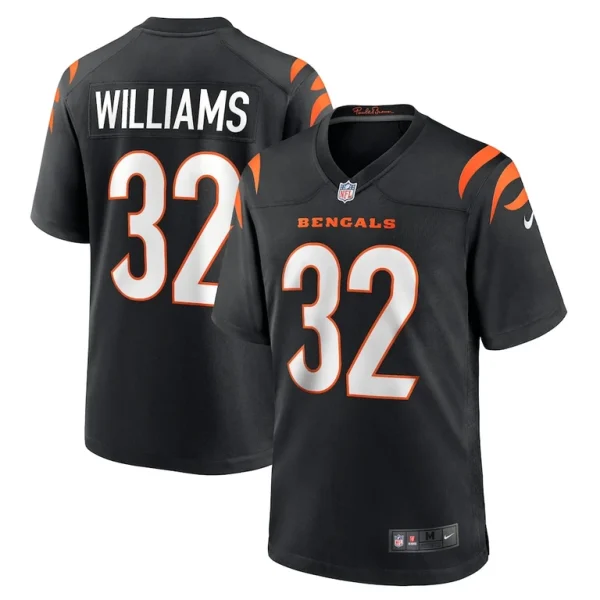Trayveon williams cincinnati bengals nike game jersey Black