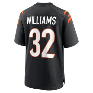Trayveon williams cincinnati bengals nike game jersey Black L