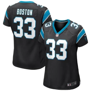 Tre boston carolina panthers nike womens game jersey Black