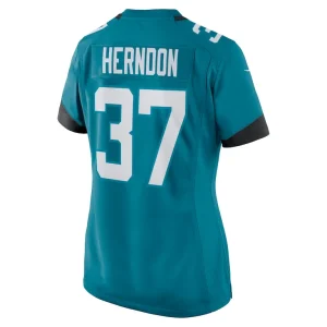 Tre herndon jacksonville jaguars nike womens game jersey Teal L
