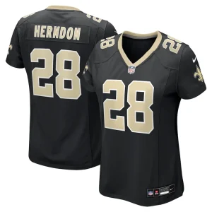 Tre herndon new orleans saints nike womens game jersey Black