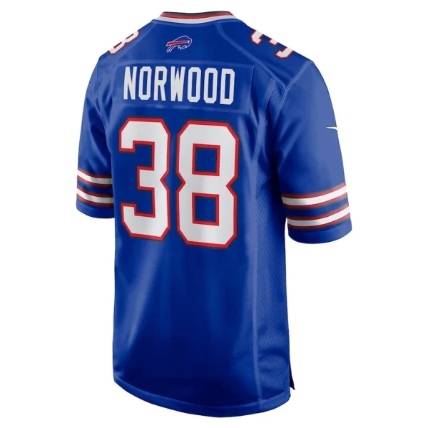 Tre norwood buffalo bills nike team game jersey Royal L