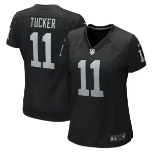 Tre tucker las vegas raiders nike womens team game jersey Black