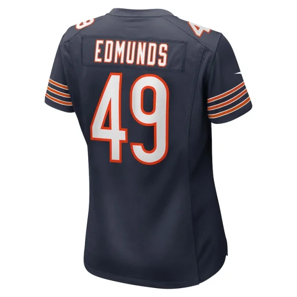 Tremaine edmunds chicago bears nike womens game player jersey Navy L