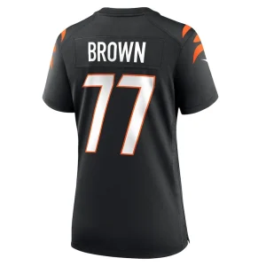 Trent brown cincinnati bengals nike womens game jersey Black L