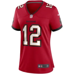 Trent dilfer tampa bay buccaneers nike womens game retired player jersey Red M