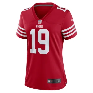 Trent taylor san francisco 49ers nike womens team game jersey Scarlet S