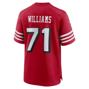 Trent williams san francisco 49ers nike alternate game jersey Scarlet L
