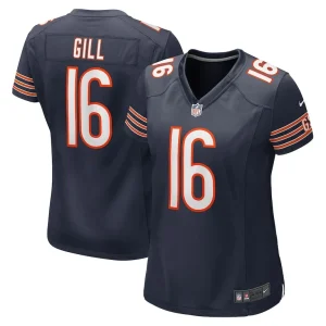 Trenton gill chicago bears nike womens game player jersey Navy