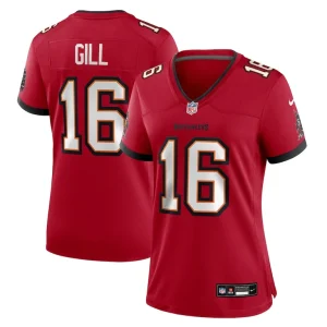 Trenton gill tampa bay buccaneers nike womens team game jersey Red