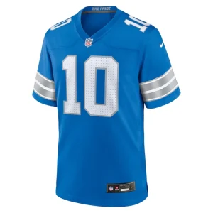 Trequan smith detroit lions nike game jersey Blue M