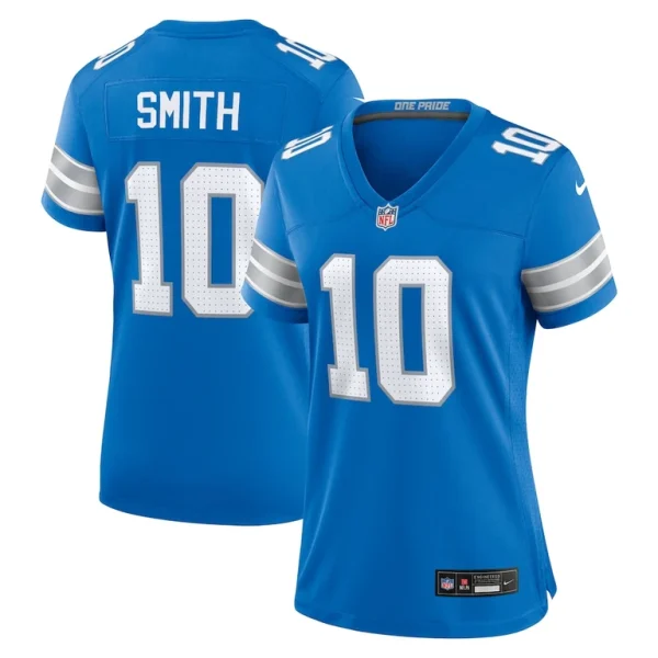 Trequan smith detroit lions nike womens game jersey Blue