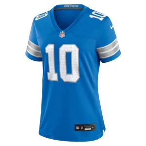 Trequan smith detroit lions nike womens game jersey Blue M