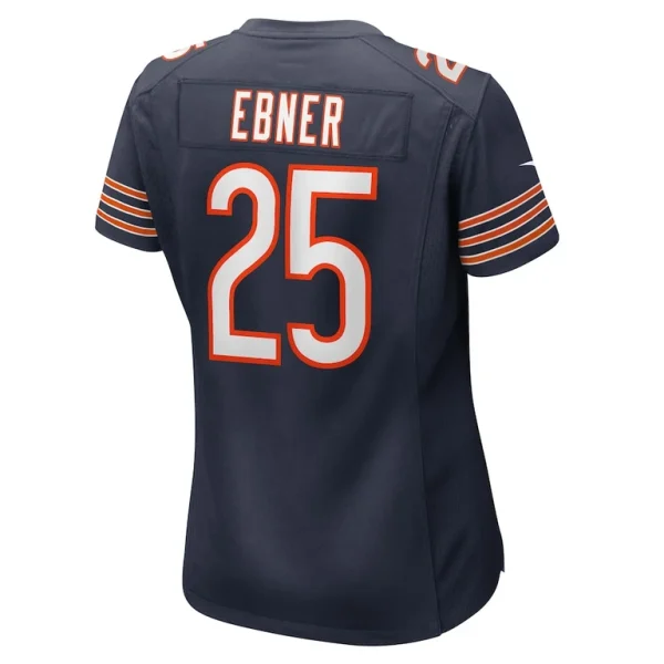 Trestan ebner chicago bears nike womens game player jersey Navy L