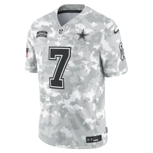 Trevon diggs dallas cowboys nike 2024 salute to service limited jersey Arctic camo M