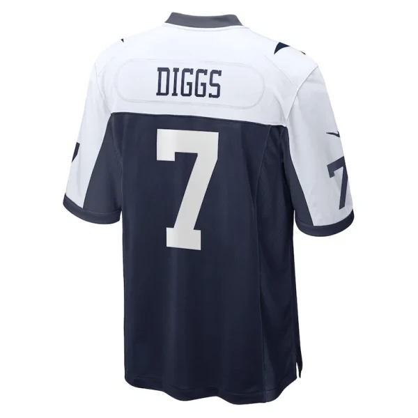 Trevon diggs dallas cowboys nike alternate game jersey Navy L