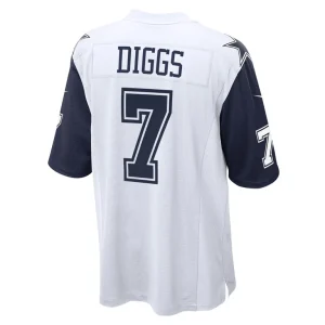 Trevon diggs dallas cowboys nike alternate game jersey White L