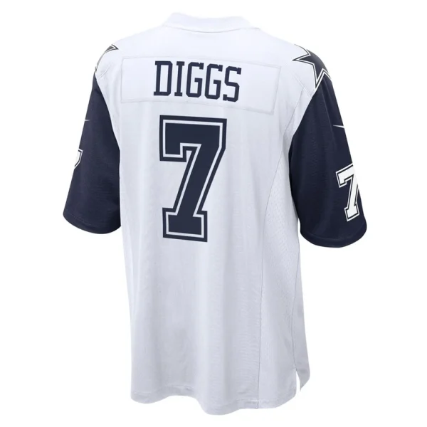 Trevon diggs dallas cowboys nike alternate game jersey White L
