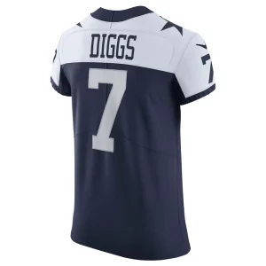 Trevon diggs dallas cowboys nike alternate vapor elite jersey Navy 48