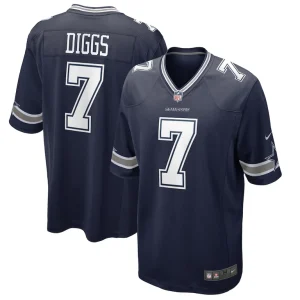 Trevon diggs dallas cowboys nike game jersey Navy